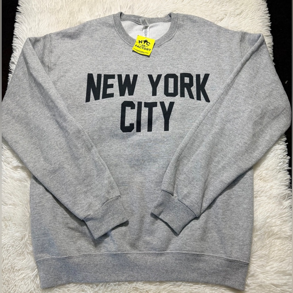 Jerzees Gray Men's Sweater